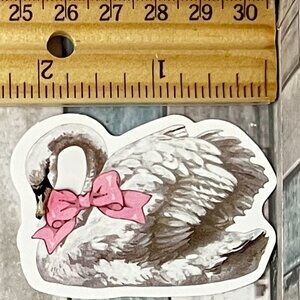 🌀10/$10🌀 Fancy Flirty Pink Reusable Waterproof Vinyl Sticker Decal